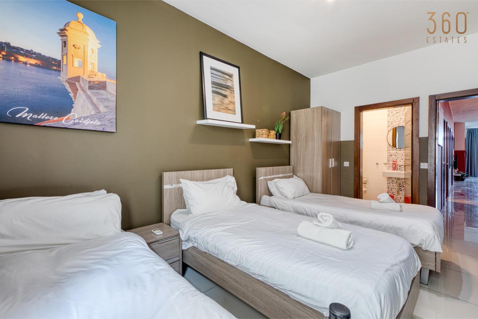 A Lovely 3 Bedroom, 3 Baths Home In The Centre Of Gzira By 360 Estates Extérieur photo